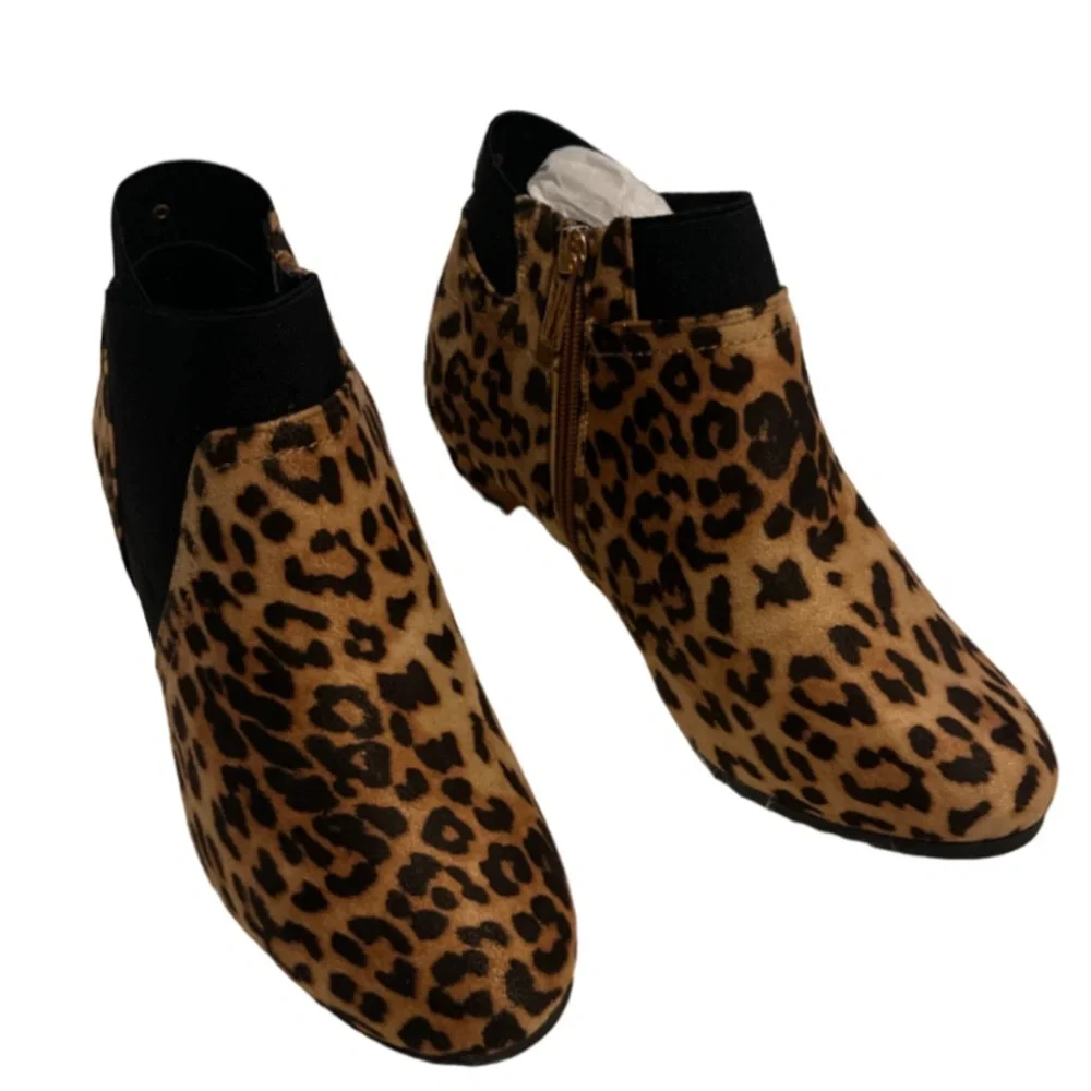 Cloudwalkers animal print Kiera ankle boot